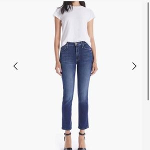 Mother Mid-rise Dazzler size 31